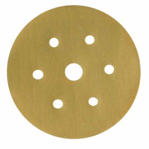 3M™ Hookit™ Schleifscheiben mit Latexrücken 216U, 150 mm, 7-fach gelocht, P320, 51095, 50 Stk.