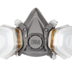 3M™ Mehrweg-Atemschutzmaske für Lackierarbeiten Starter-Paket, Standard-Maske für Lackierarbeiten, A2P3 R Filter, große Maske, 50685
