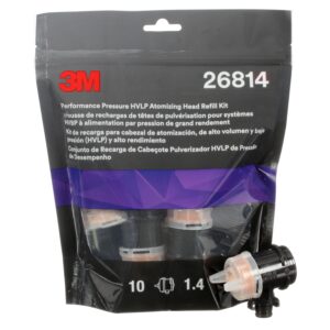 3M™ HVLP Hochleistungsdüsenkopf für Druckbecher, Orange, 1,4 mm, 26814