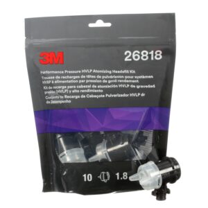 3M™ HVLP Hochleistungsdüsenkopf für Druckbecher, Klar, 1,8 mm, 26818