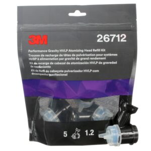 3M™ HVLP Hochleistungsdüsenkopf für Fließbecher, Blau, 1,2 mm, 26712