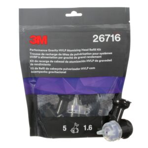 3M™ HVLP Hochleistungsdüsenkopf für Fließbecher, Lila, 1,6 mm, 26716