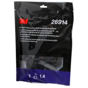 3M™ Hochleistungs-Fließbecherdüsenkopf für ein feines Finish, Orange, 1,4 mm, 26914
