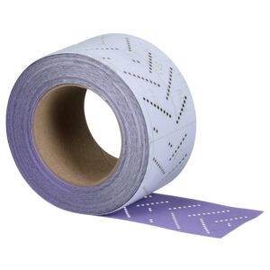 3M™ Cubitron™ II Hookit™ Schleifstreifen 737U auf Rolle, 70 mm x 12 m, Multihole, 500+, 34451