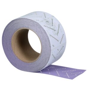 3M™ Cubitron™ II Hookit™ Schleifstreifen 737U auf Rolle, 70 mm x 12 m, Multihole, 600+, 34452