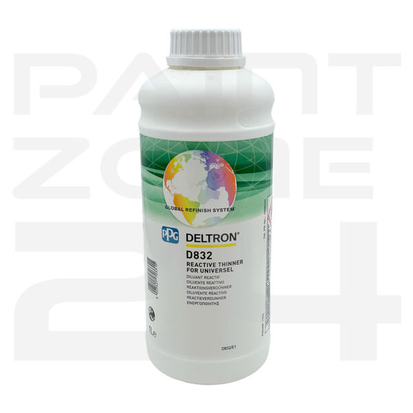 PPG D832 Universal Reactive Thinner - 1 ltr