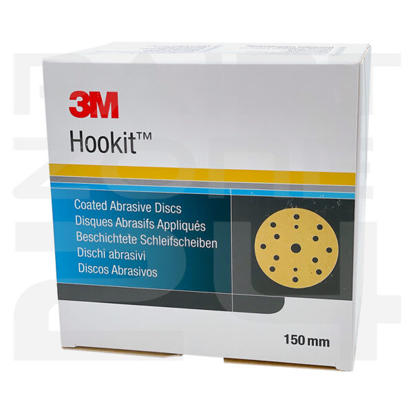 100x 3M 50445 P120-15 Gold Hookit