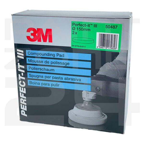 3M 50487 Polishing Pad 150mm green