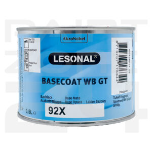 Lesonal WB GT 92X basecoat - 0,5 ltr