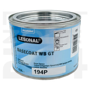 Lesonal WB GT 194P basecoat - 0,5 ltr