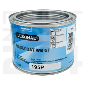 Lesonal WB GT 195P basecoat - 0,5 ltr