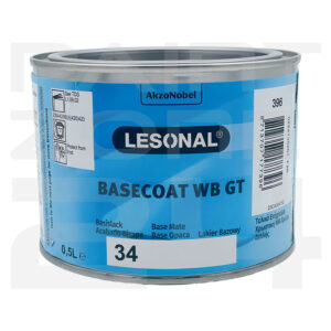 Lesonal WB GT 34 basecoat - 0,5 ltr