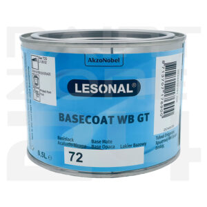 Lesonal WB GT 72 basecoat - 0,5 ltr