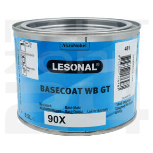 Lesonal WB GT 90X basecoat - 0,5 ltr